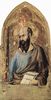 Simone Martini: Altarretabel von Orvieto, Szene: Maestetàs und Heilige, Detail: Hl. Paulus