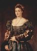 Tizian: La Bella (Porträt einer Frau, Isabella d'Este, oder Eleonara Gonzaga?)