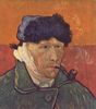 Vincent Willem van Gogh: Selbstporträt mit abgeschnittenem Ohr