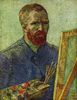 Vincent Willem van Gogh: Selbstporträt vor Staffelei