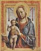 Vincenzo Foppa: Maria mit dem Buch und segnenden Christusknaben