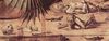 Vittore Carpaccio: Gemäldezyklus der Kapelle der Scuola di San Giorgio degli Schiavoni, Szene: Hl. Georg im Kampf gegen den Drachen, Detail