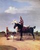Wilhelm Alexander Wolfgang von Kobell: Reiter mit zwei Pferden