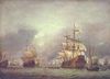 Willem van de Velde d. J.: Die während der viertägigen Seeschlacht 1666 eroberten Schiffe
